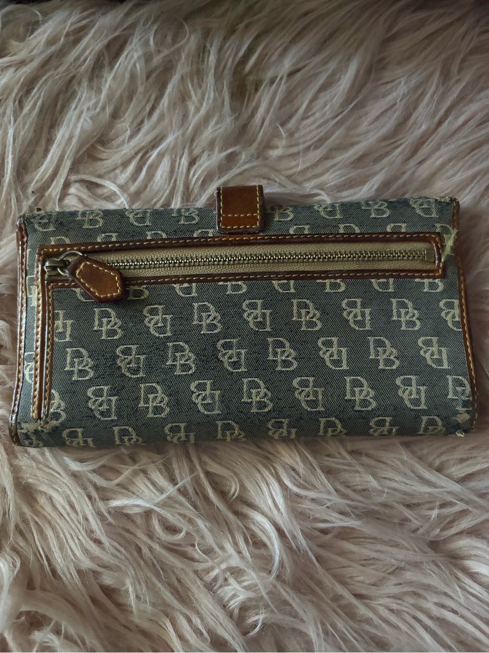 Dooney & Bourke Denim Wallet - Picture 4 of 6